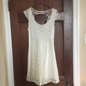 Deb Ivory Lace Dress